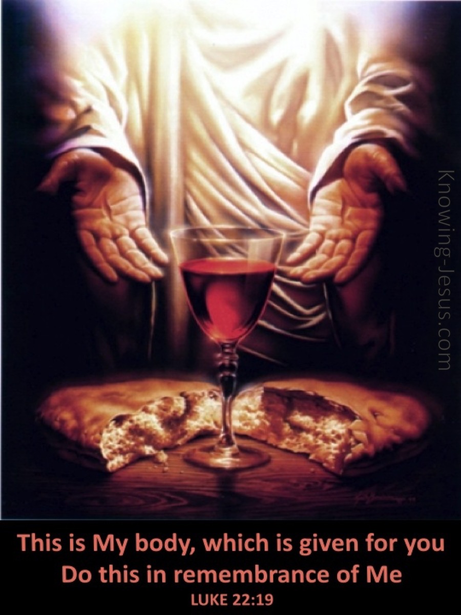 Luke 22 19 Do This In Remembrance white 