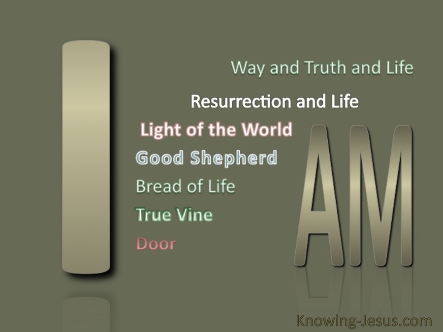 JESUS I AM Statements In John's Gospel (sage)