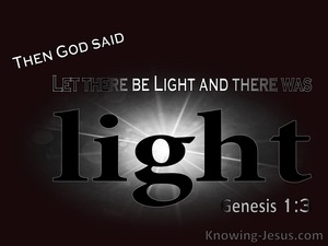 let there be light and then there was light let there be light and then there was light