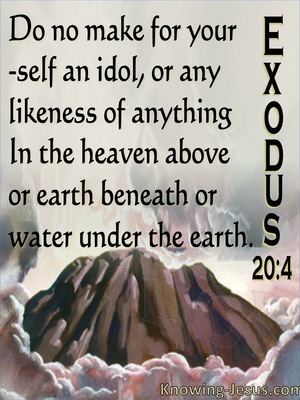 exodus idols shall verse pink bible jesus dailyverse idol c7 does shal any knowing