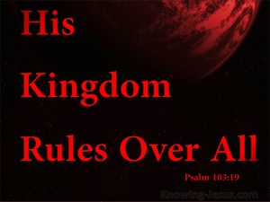 Psalm 103:19 His Kingdom Rules Over All (red)