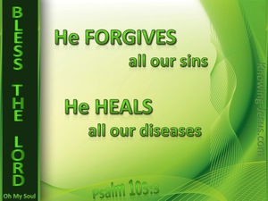 Psalm 103:3 He Forgives Our Sin (green)