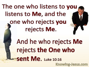 Luke 10:16 He Who Listens To You Listens To Me (red)