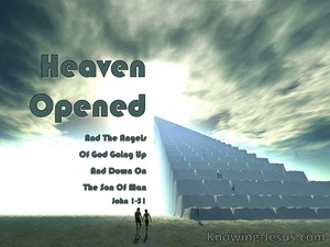 John 1:51 Heaven Open And The Angels Of God Going Up And Down On The Son Of Man (windows)09:25