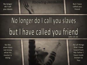 John 15:15 I Have Called You Friends (gray)
