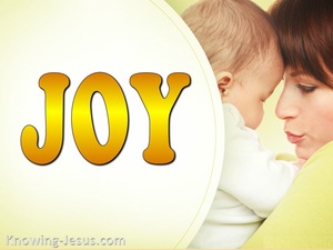 John 16:21 Joy When A Child Is Born (yellow)