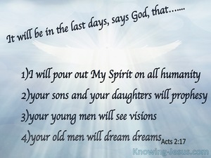 Acts 2:17 Pour Out God's Spirit On All Flesh (gray)