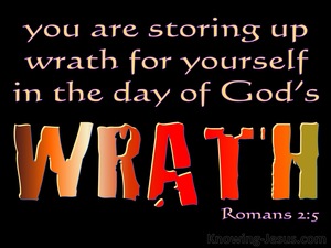 Romans 2:5 In The Day Of Gods Wrath (black)
