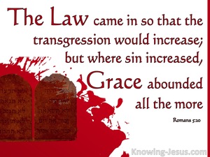 Romans 5:20 Grace Abounded (white)