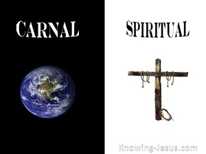 1 Corinthians 3:3 Are You Not Still Carnal (white)