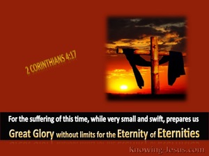 2 Corinthians 4:17 The Suffering Of This Time (brown)