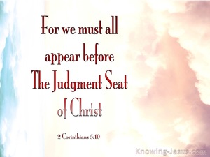 2 Corinthians 5:10 Judgement Seat Of Christ (pink)