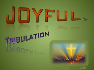 2 Corinthians 7:4 Joyful In Tribulation (green)