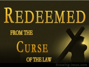 Galatians 3:10 Redeemed From The Curse Of The Law (gold)