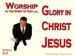 Philippians  3-3 The True Circumcision Worship In The Spirit (red)