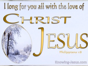 Philippians 1:8 God Is My Witness (gold)