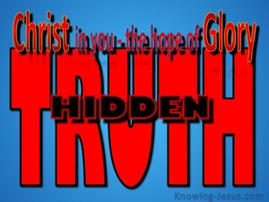 Colossians 1:27 Christ in You (red)