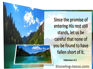 Hebrews 4:1 Let Us Be Careful That None Fall Short (windows)01:21