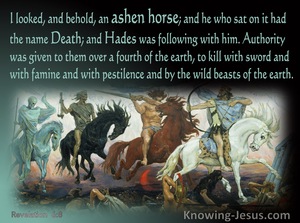 Revelation 6:8 Behold An Ashen Horse (sage)