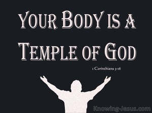 1 Corinthians 3:16 Your Body is a Temple of God (pink)