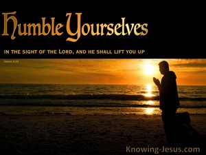 James 4:10 Humble Yourself (devotional)06-06 (brown)