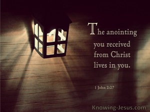 1 John 2:27 The Anointing Your Received From Christ Lives In You (windows)02:10