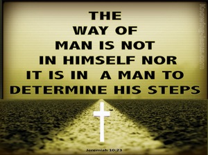 Jeremiah 10:23 The Way Of A Man (sage)