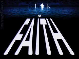 Faith Verses Fear (devotional)03-15 (navy)