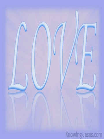 LOVE (blue)