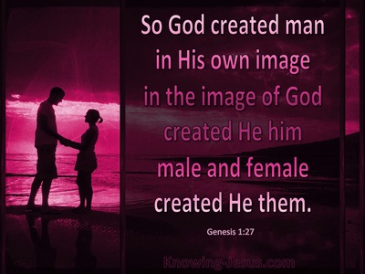 Genesis 1:27 Inspirational Images