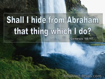 Genesis 18:17 Shall I Hide From Abraham That Which I Do (utmost)03:20