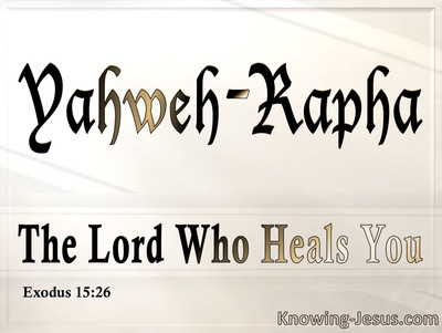 Exodus 15:26 The Lord The Heals You (white)