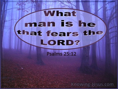 Psalm 25:12 What Man Is He That Fears The Lord (utmost)06:02
