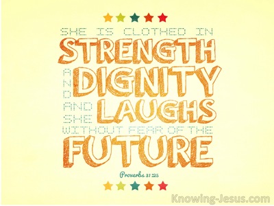 proverbs 31 25 background