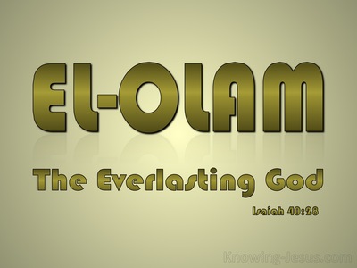 Isaiah 40:28 The Everlasting God Does Not Become Weary (sage)