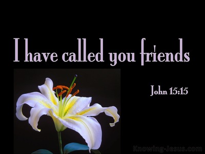 John 15:15 Inspirational Images