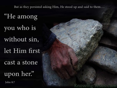 14 Bible Verses About Throwing Stones - 