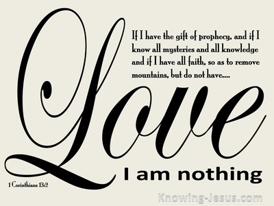 1 Corinthians 13 Inspirational Images