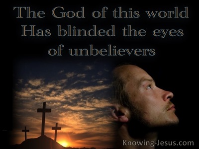 2 Corinthians 4:4 Blinded Minds Of Unbelievers (black)