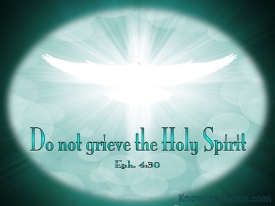 Ephesians 4:30 Do Not Grieve The Spirit (white)