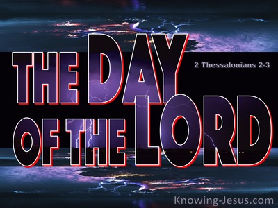 2 Thessalonians 2:3 The Day Of The Lord (gray)