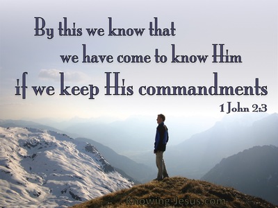 1 John 2:3 Inspirational Images
