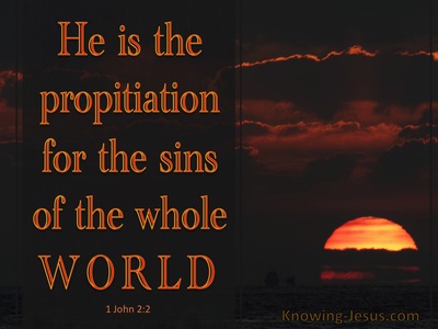 1 John 2:2 Propitiation For Our Sins (gold)