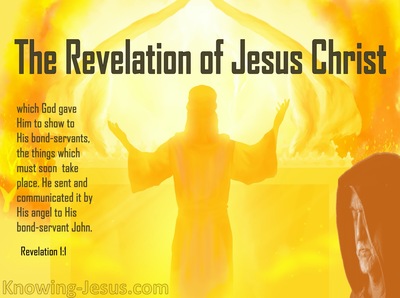 Revelation 1:1 The Revelation of Jesus Christ (brown)