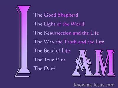 John 10:11 Jesus the Great I AM (devotional)11:02 (purple)