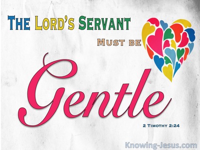 2 Timothy 2:24 The Gentle Spirit (devotional)01:19 (red)