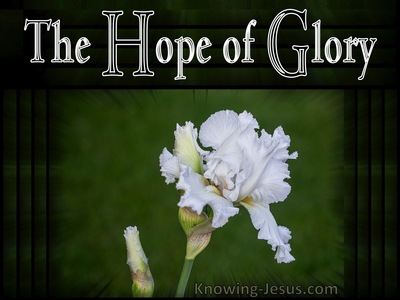Colossians 1:27 The Hope of Glory (devotional)11:15 (green)