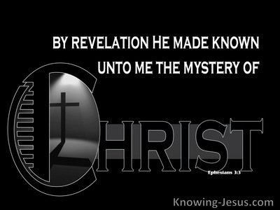 Ephesians 3:4 The Mystery of Christ (devotional)08:23 (black)