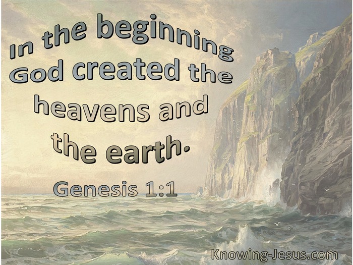 58 Bible verses about Creation
