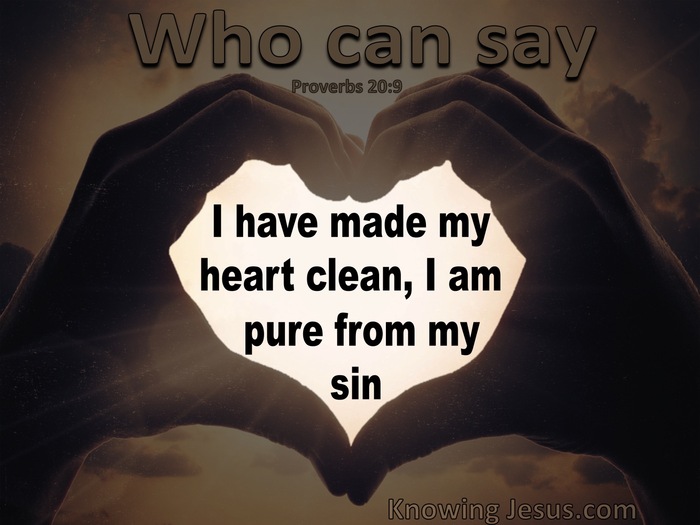 clean hands pure hearts verse